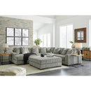  Manufacturer Color_Fog -- Signature Design by Ashley Lindyn 21105S6 5 pc Sectional with Chaise IMAGE 4