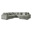  Manufacturer Color_Fog -- Signature Design by Ashley Lindyn 21105S7 5 pc Sectional with Chaise IMAGE 1