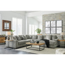  Manufacturer Color_Fog -- Signature Design by Ashley Lindyn 21105S7 5 pc Sectional with Chaise IMAGE 3