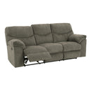  Manufacturer Color_Putty -- Signature Design by Ashley Alphons Reclining Fabric Sofa IMAGE 2