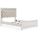  Size_Queen  -- Signature Design by Ashley Altyra Upholstered Panel Bed IMAGE 4