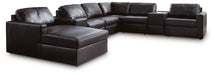 Modmax II Sectional with Chaise and Storage Consoles - Atchison Furniture Company (Atchison, KS)