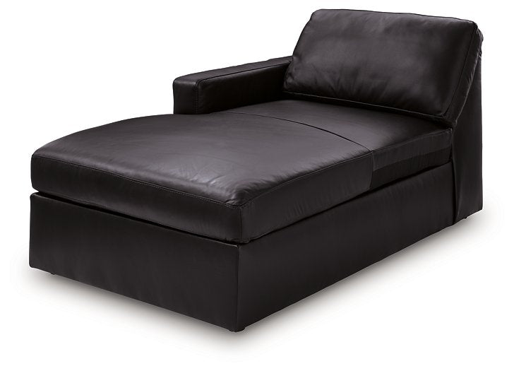 Modmax II Double Chaise Sectional with Audio Consoles - Atchison Furniture Company (Atchison, KS)