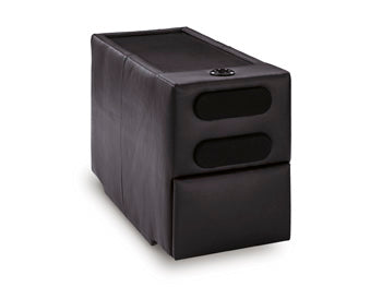 Modmax II Sectional Loveseat with Audio Console - Atchison Furniture Company (Atchison, KS)