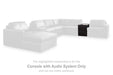 Modmax II Double Chaise Sectional with Audio Consoles - Atchison Furniture Company (Atchison, KS)