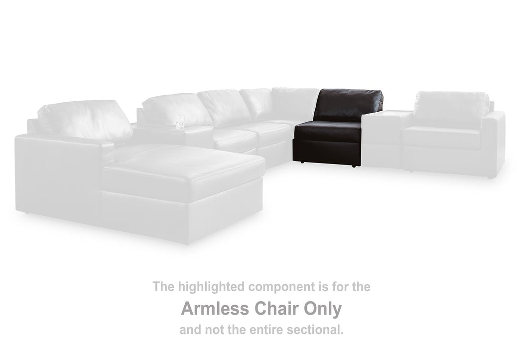 Modmax II Sectional with Chaise and Storage Consoles - Atchison Furniture Company (Atchison, KS)