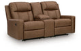 Mackmenville Reclining Loveseat with Console - Atchison Furniture Company (Atchison, KS)