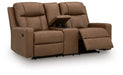 Mackmenville Reclining Loveseat with Console - Atchison Furniture Company (Atchison, KS)