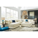  Manufacturer Color_Ivory -- Signature Design by Ashley Lindyn Fabric 6 pc Sectional IMAGE 7