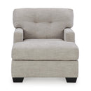  Manufacturer Color_Pebble -- Signature Design by Ashley Mahoney Fabric Chaise IMAGE 2