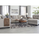  Manufacturer Color_Pebble  -- Signature Design by Ashley Mahoney Stationary Fabric Sofa IMAGE 6