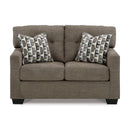  Manufacturer Color_Chocolate  -- Mahoney 3100535 Loveseat IMAGE 2