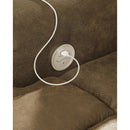  Motion Type_Power Recline  -- Signature Design by Ashley Boothbay Reclining Leather Look Sofa IMAGE 7