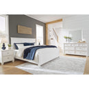  Size_California King -- Fortman B680B5 California King Panel Bed IMAGE 6