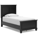 Size_Twin -- Signature Design by Ashley Lanolee Panel Bed IMAGE 1