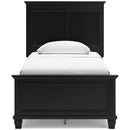  Size_Twin -- Signature Design by Ashley Lanolee Panel Bed IMAGE 2