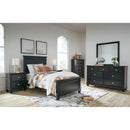  Size_Twin -- Signature Design by Ashley Lanolee Panel Bed IMAGE 6