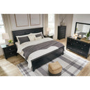  Size_Queen -- Lanolee B687B6 Queen Panel Bed IMAGE 6