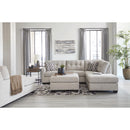  Manufacturer Color_Pebble  -- Signature Design by Ashley Mahoney Fabric 2 pc Sectional IMAGE 5