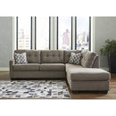  Manufacturer Color_Chocolate  -- Signature Design by Ashley Mahoney 31005S2 2 pc Sectional with Chaise IMAGE 3