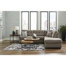  Manufacturer Color_Chocolate  -- Signature Design by Ashley Mahoney 31005S2 2 pc Sectional with Chaise IMAGE 4