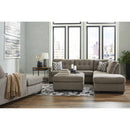 Manufacturer Color_Chocolate  -- Signature Design by Ashley Mahoney 31005S2 2 pc Sectional with Chaise IMAGE 6