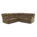  Manufacturer Color_Brindle  -- Signature Design by Ashley Partymate Reclining Leather Look 2 pc Sectional IMAGE 1