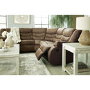  Manufacturer Color_Brindle  -- Signature Design by Ashley Partymate Reclining Leather Look 2 pc Sectional IMAGE 7