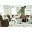  Manufacturer Color_Brindle  -- Signature Design by Ashley Partymate Reclining Leather Look 2 pc Sectional IMAGE 9