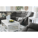  Manufacturer Color_Slate  -- Signature Design by Ashley Partymate 36903S2 2 pc Reclining Sectional IMAGE 8