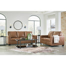  Manufacturer Color_Caramel  -- Signature Design by Ashley Bolsena Stationary Leather Match Sofa IMAGE 12