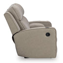  Manufacturer Color_Pebble  -- Lavenhorne 6330794 Double Reclining Loveseat with Console IMAGE 4