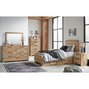  Size_Twin -- Signature Design by Ashley Hyanna Panel Bed with Storage IMAGE 5