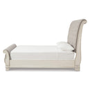  Size_California King -- Signature Design by Ashley Realyn Upholstered Sleigh Bed IMAGE 3