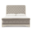  Size_King -- Realyn B743B11 King Sleigh Bed IMAGE 2