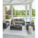  Signature Design by Ashley Oasis Court P335-081 Sofa/Chairs/Table Set IMAGE 11