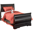  Signature Design by Ashley Huey Vineyard B128 6 pc Twin Sleigh Bedroom Set IMAGE 2