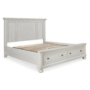  Size_Queen -- Signature Design by Ashley Robbinsdale Panel Bed with Storage IMAGE 4