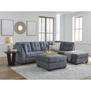  Manufacturer Color_Denim  -- Signature Design by Ashley Marleton Fabric Ottoman IMAGE 10