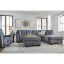  Manufacturer Color_Denim  -- Signature Design by Ashley Marleton Fabric Ottoman IMAGE 5