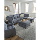  Manufacturer Color_Denim  -- Signature Design by Ashley Marleton Fabric Ottoman IMAGE 6