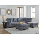  Manufacturer Color_Denim  -- Signature Design by Ashley Marleton Fabric Ottoman IMAGE 9