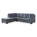  Manufacturer Color_Denim -- Signature Design by Ashley Marleton Fabric 2 pc Sectional IMAGE 1