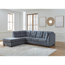  Manufacturer Color_Denim -- Signature Design by Ashley Marleton Fabric 2 pc Sectional IMAGE 3