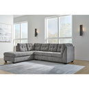 Manufacturer Color_Grey -- Signature Design by Ashley Marleton 55305S1 2 pc Sectional with Chaise IMAGE 3