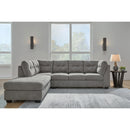 Manufacturer Color_Grey -- Signature Design by Ashley Marleton 55305S1 2 pc Sectional with Chaise IMAGE 4