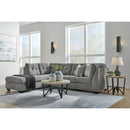  Manufacturer Color_Grey -- Signature Design by Ashley Marleton 55305S1 2 pc Sectional with Chaise IMAGE 6