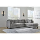  Manufacturer Color_Grey -- Signature Design by Ashley Marleton 55305S2 2 pc Sectional with Chaise IMAGE 3