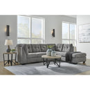  Manufacturer Color_Grey -- Signature Design by Ashley Marleton 55305S2 2 pc Sectional with Chaise IMAGE 5