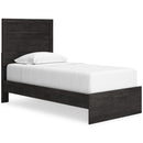  Size_Twin  -- Belachime B2589B11 Twin Panel Bed IMAGE 1
